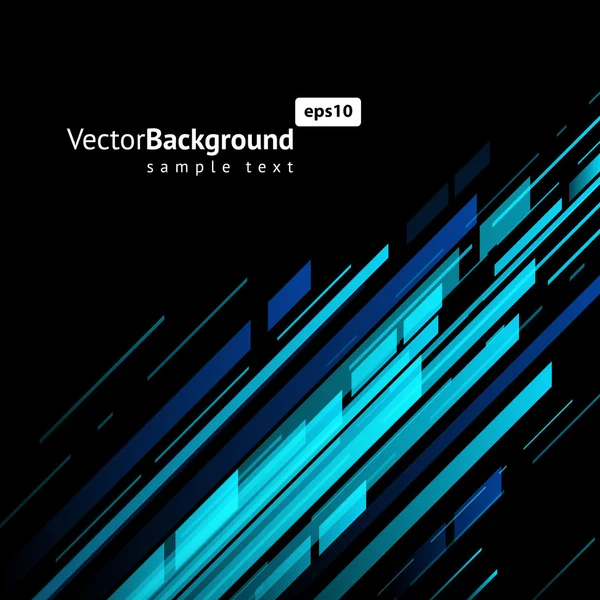 Absztrakt retro technológia vonalak vektor háttér. 10. rész — Stock Vector