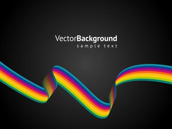 Abstrakt färgglada linje vektor bakgrund — Stock vektor