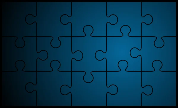 Vector puzzel achtergrond — Stockvector