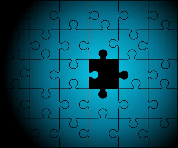 Vector puzzel achtergrond — Stockvector