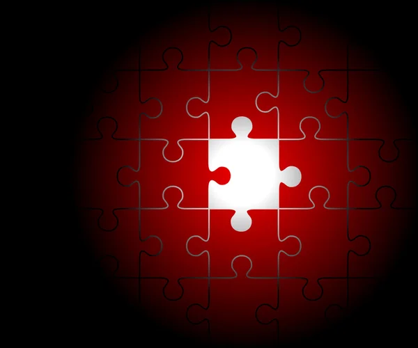 Vektor Puzzle Hintergrund — Stockvektor
