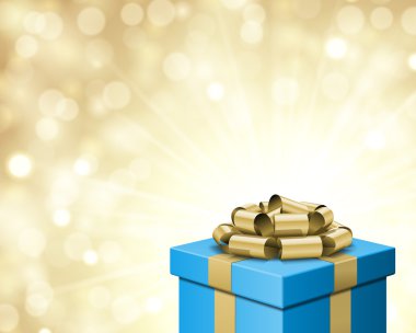 bokeh ışık vektör arka plan ES'lerle 10 hediye