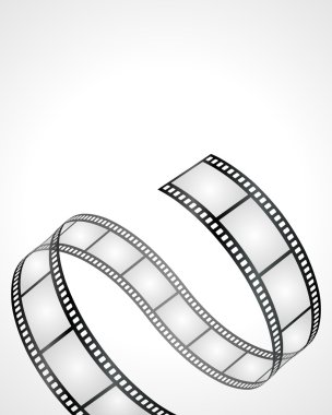 Film şeridi vektör arka plan