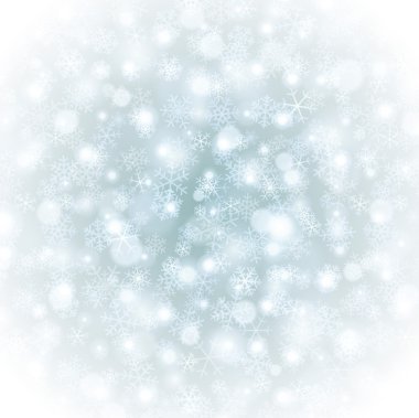 Noel snowflakes desen vektör arka plan.