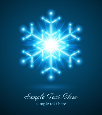 kar tanesi vektör arka plan. EPS 10.