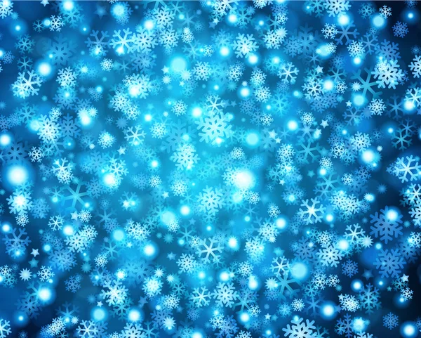 Weihnachten blauer Vektor Hintergrund — Stockvektor