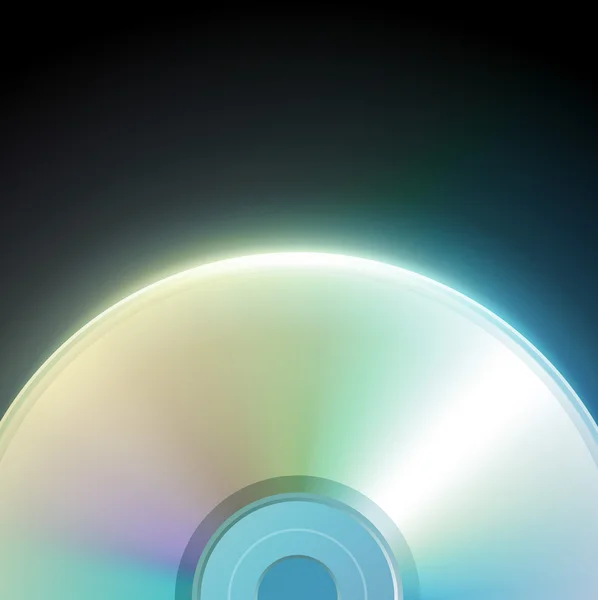 Compact Disc Vektor Illustration. Folge 10. — Stockvektor