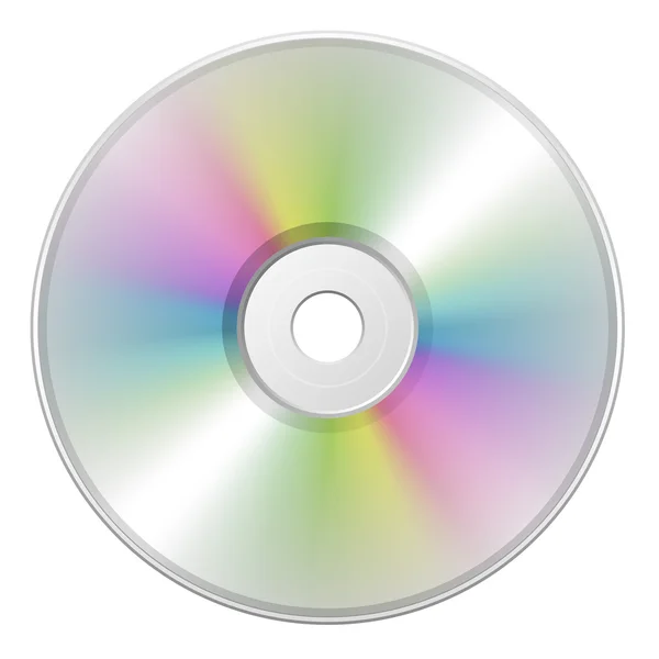 Compact disc vector achtergrond. EPS 10 — Stockvector