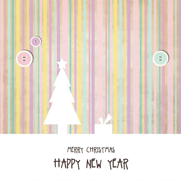 New year's card — Stock Vector