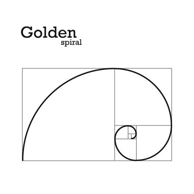 Golden ratio, proportion clipart