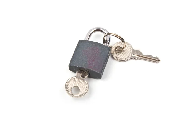 Padlock with keys — Stock Photo, Image