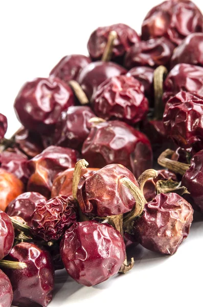 Dried cherry peppers — Stock Photo, Image