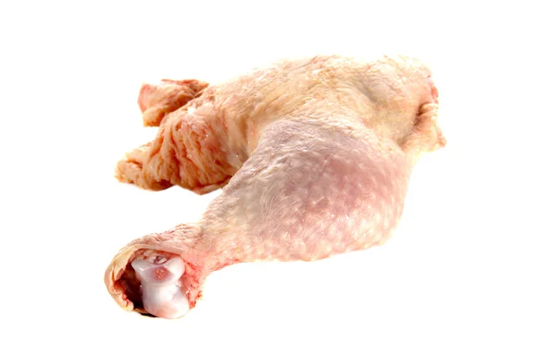 Whole raw chicken leg — Stock Photo, Image
