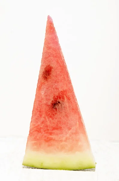 Fatias de melancia frescas e suculentas — Fotografia de Stock