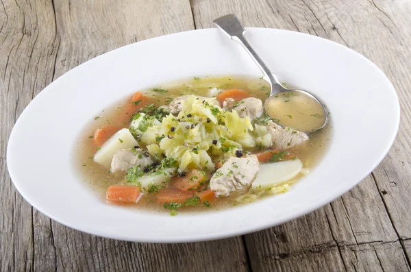 Guiso irlandés con pollo y verduras —  Fotos de Stock