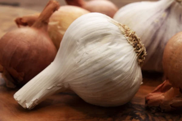 Garlic Onion Tea Good Powdery Mildew Aphids — стоковое фото