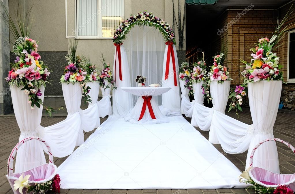 Place for wedding ceremony.