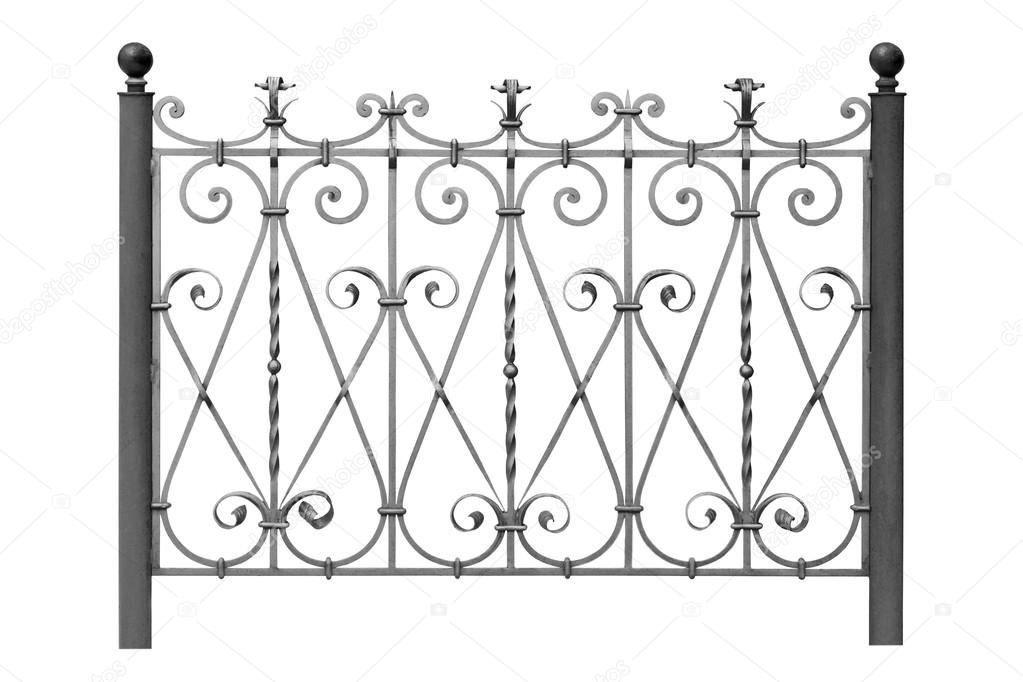 Forged fence.