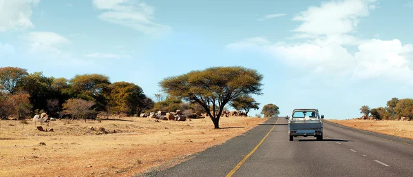 Trans kalahari karayolu — Stok fotoğraf