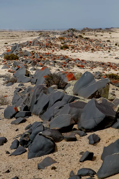 Crête de basalte dans le désert du Namib — Photo