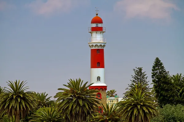 Leuchtturm von Swakopmund lizenzfreie Stockfotos