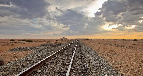 Trans-namib koleje Zdjęcie Stockowe