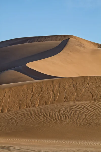 Dune di sabbia NAMIB DESERT — Foto Stock