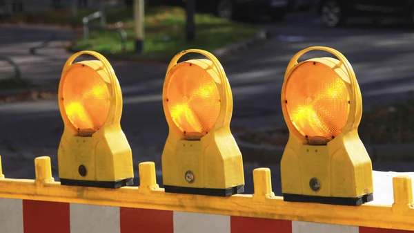 Señales de advertencia — Foto de Stock