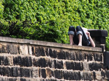 bir duvar üzerinde rahatlatıcı