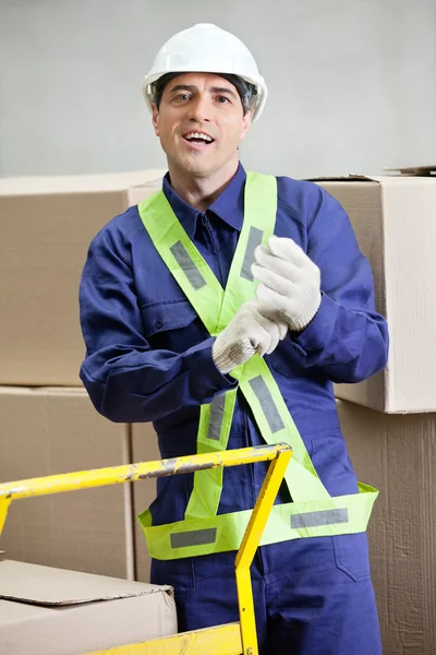 Foreman At Warehouse — Stock Photo, Image