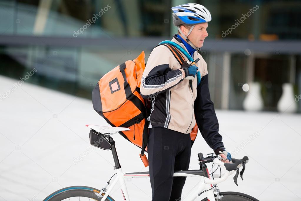 bike courier backpack