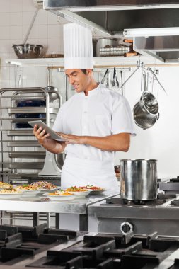 happy chef mutfak dijital tablet kullanma