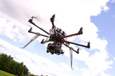 UAV fotoğrafçılık helikopter
