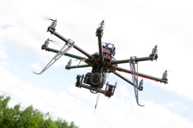 multirotor fotoğrafçılık helikopter