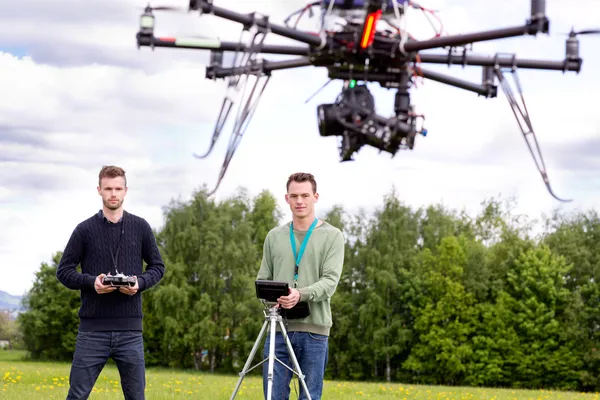 UAV fotografering drone — Stockfoto