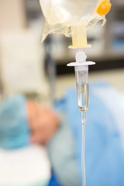 Closeup Of IV Drip — Stock Photo, Image