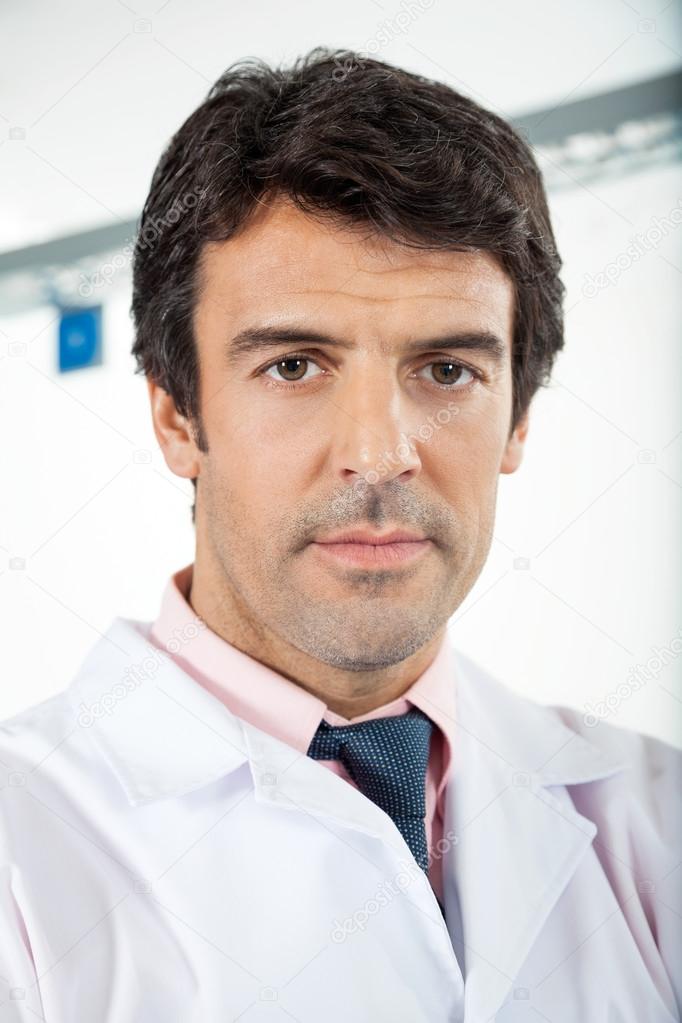 Male Technician In Laboratory