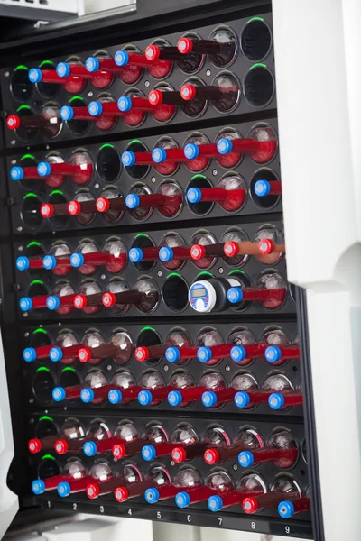 Blood Culture Bottles In Machine — Stock Photo, Image