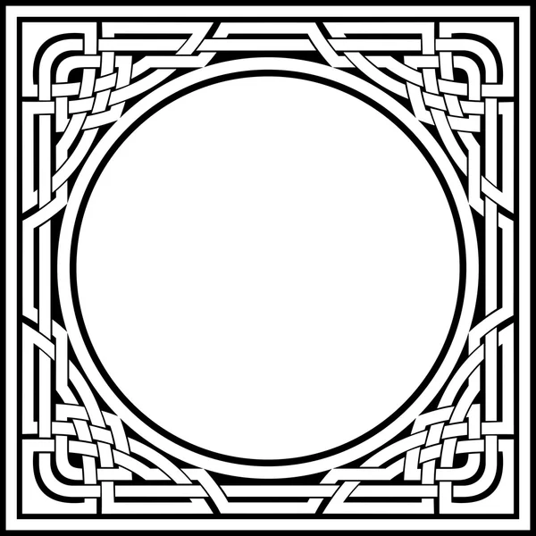 Celtic frame — Stock Vector