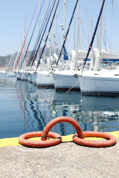 Barche a Harbor — Foto Stock