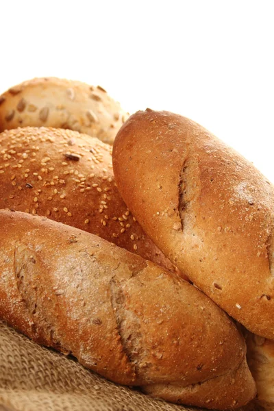 Isoliertes Brot — Stockfoto