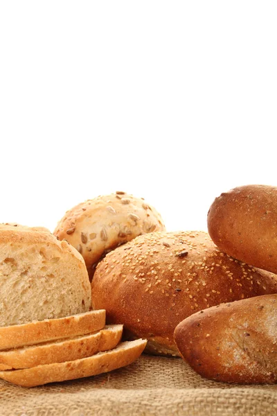 Isoliertes Brot — Stockfoto