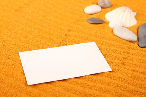 Messaggio sulla spiaggia — Foto Stock