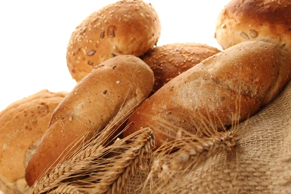 Isoliertes Brot — Stockfoto