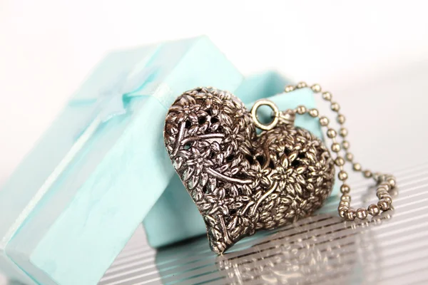 Heart Necklace — Stock Photo, Image