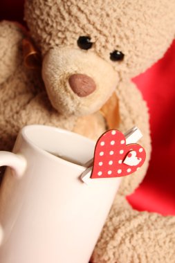 romantik bir oyuncak ayı