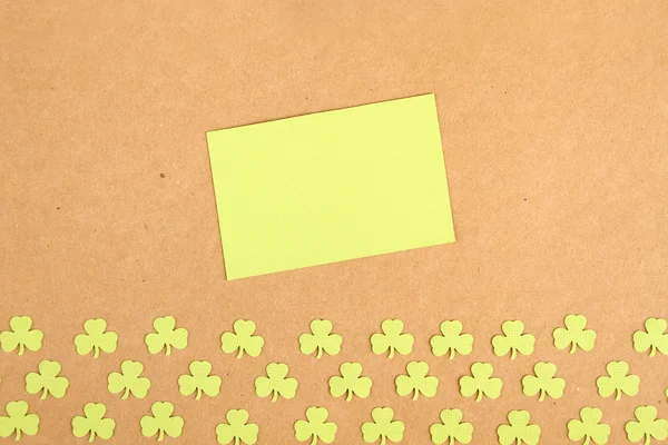 Üdvözlés kártya St. Patrick nap — Stock Fotó