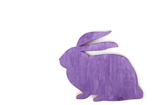 Silhouette di coniglio — Foto Stock