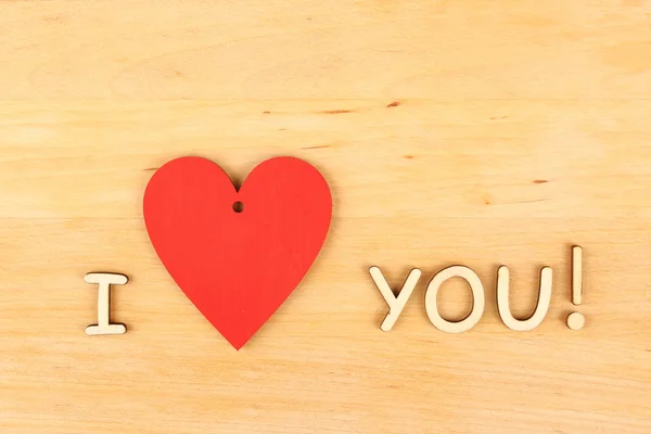 I love you — Stock Photo, Image