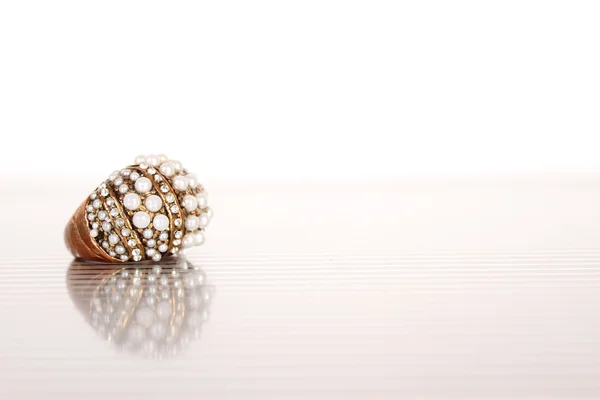 Ring with pearls — Stock Photo, Image